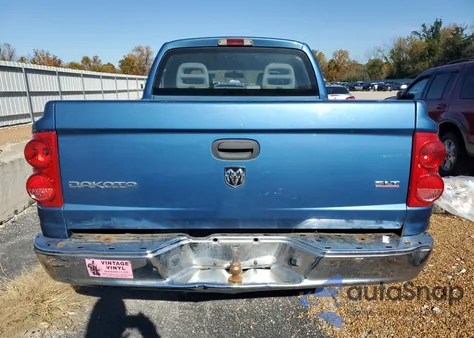 2006 Dodge Dakota Quad Slt from USA, damaged, VIN 1D7HE48K76S702255